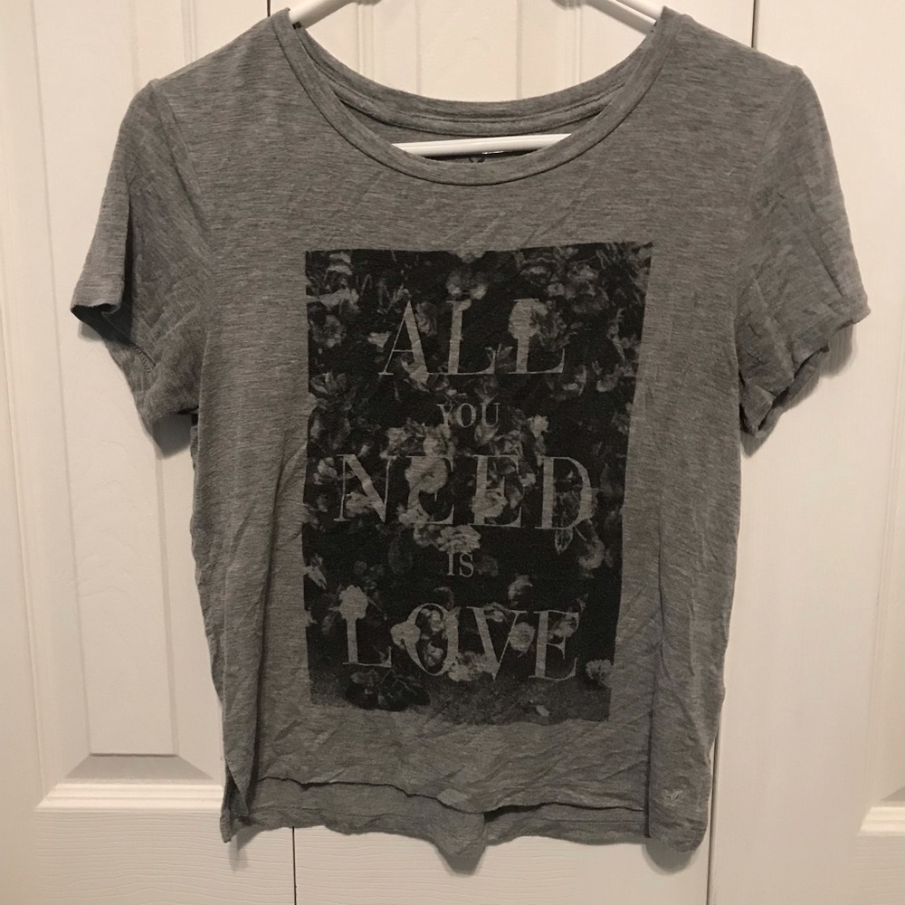 “All You Need Is Love” Crop Top